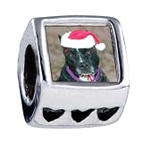 Soufeel Christmas Dog Heart European Beads