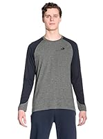 Lotto Camiseta Manga Larga Ls Kirk Rgl (Gris Jaspeado)