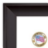 16x24 / 16 x 24 Walnut / Mahogany Picture Frame - NEW .. 2'' wide