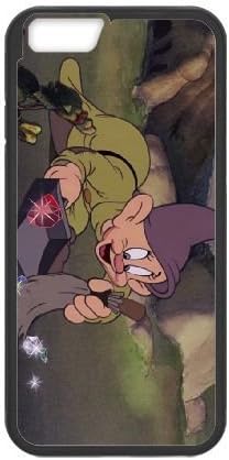 iPhone 6 4.7 Inch Cell Phone Case Black Disney Snow White and the Seven Dwarfs Character Dopey 004 WH9449275