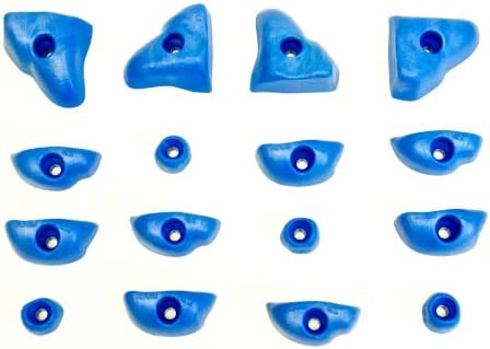 16 Kids Rock Climbing Holds Blue