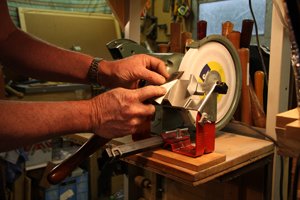 NOVA SHARPENING CENTER SHARPENING JIG FOR WOODTURNING TOOLS