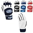 Rawlings BGP355A Adult Batting Gloves, Black