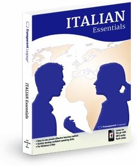 Essentials Italian Language Learning Program Software and MP3 Audio Win & Mac