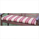 Standard Outdoor 5 ft. Bench Cushion Fabric: Monseratti Sangria