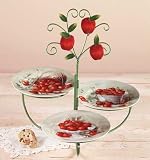 Apple Plate Serving Set