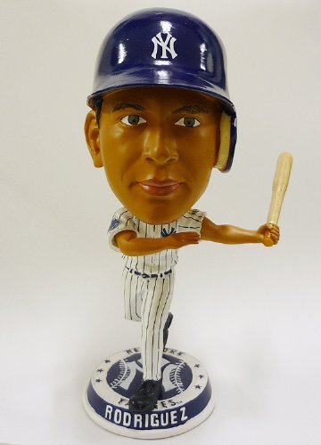 MLB アレックス・ロドリゲス ヤンキース ボブルヘッド・首振りフィギュア 【メジャーリーグMLBグッズ/Aロッド08】