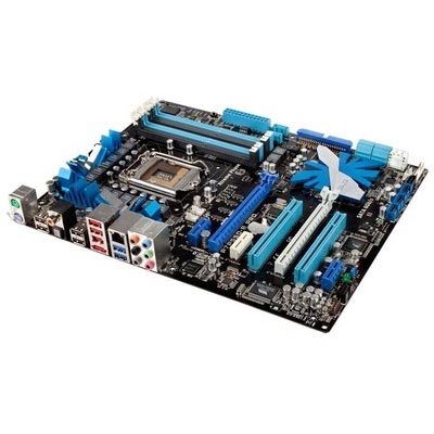 ASUS P7P55D-E - LGA 1156 - Intel P55 - DDR3 - USB 3.0 SATA 6 Gb/s - ATX Motherboard