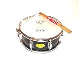 Marching Snare Drum w/FREE Sticks & Strap -Black