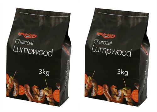Charbon de bois en morceau 2 X 3 kg Bar-Be-Quick - Idéal pour les barbecues de tous les jours !