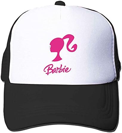 OugtherH Barbie Logo Printing Cap Unisex Adult Baseball Mesh Hat