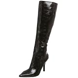 Nine West Women's Blondey Boot,Dark Brown Synthetic,8.5 M US