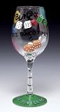 Bunco Wine Glass by Lolita