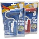 O2 COOL 1261 Circulair Flexi-Clip Battery Operated Fan