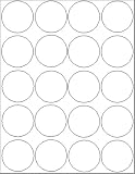 Photoglossy 2 Round Labels - 200 labels