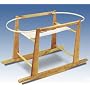 Rocking Moses Basket Stand Oak