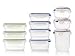 Sterilite Ultra-Seal Plastic Food Storage 20 Piece Stacking Set