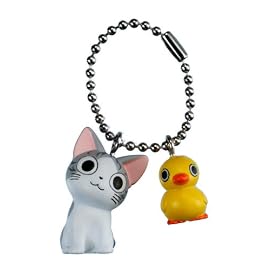 チーズスイートホーム キーチェーン「猫、鍵かける。」アヒル