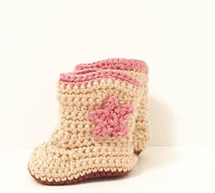 Baby Girl Cowboy Boot Booties