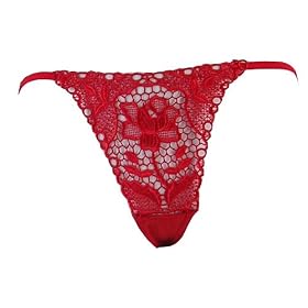 Buy Valentine's Gift Panty Grab Bag - Mix of Thongs and G-strings 6 Pack by Li Rio