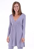 BAMBOODREAMS ‘ATHENA’ TUNIC LARGE WISTERIA