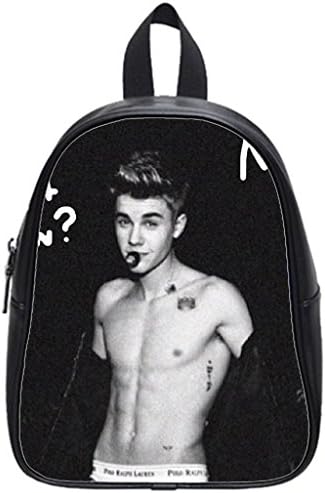 HEADJI Special Custom Justin Bieber School Bag (Large) black