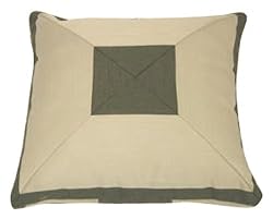 Arden Regency Fern Stripe Sunbrella Acrylic Toss Pillow With Mitering