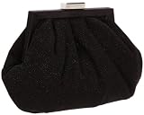 La Regale  Sparkle Chiffon Pouch On Frame 24635 Clutch