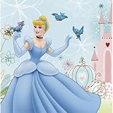 Cinderella Lunch Napkins 16ct