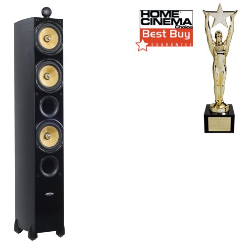 Crystal Acoustics THX® SELECT Certified THX-T3 pair of Front Tower Speakers - Black Gloss