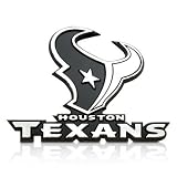 NFL Houston Texans 3d Chrome Car Emblem