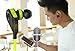 STEREO WIRELESS BLUETOOTH HEADSET-In-Ear Headphones-Loud Bass-Magnetic Power-Noise Cancelling Mic-Sweatproof for Running Gym Sports-iPhone 6s 6 SE plus Galaxy S7 S6 edge Android Phone (Black/Black)