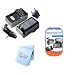 SAVEoN Battery Charger Kit For Panasonic Lumix DMC-FH8, DMC-FH6, DMC-FH4, DMC-TS20, DMC-S2, DMC-S5, DMC-SZ1, DMC-SZ7 Digital Camera Includes Ac/Dc 110/220 Rapid Travel Charger For Panasonic DMW-BCK7 Battery + LCD Screen Protectors + SAVEoN MicroFiber Cloth