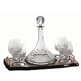 Irish Brandy Whiskey Decanter Gift Set
