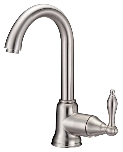 Danze D151540SS Fairmont Single Handle Bar Faucet, Stainless Steel