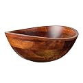 Wavy Rim 7.5" Bowl Set of 4 - Cherry