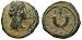 Nabataean Kingdom, Syllaeus and Aretas IV, 9 B.C.; Bronze AE 14