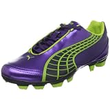 PUMA Men's V5.10 I FG Soccer Cleat,Parachute Purple/Ebony,11.5 M US