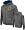 Illinois Fighting Illini Charcoal Bootleg Full-Zip Fleece Hooded Sweatshirt