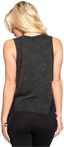 Sullen Womens Bone Cross Shredded Tee Top Oversized (XXL)