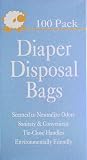 100 PACK Diaper Disposal Bags (Scented to Neutralized Odors)