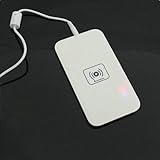 AGPtek® White Qi Wireless Charger Pad for Samsung Galaxy S3 i9300 (receiver needed), Nexus4, HTC8X, Droid DNA, Lumia920, Lumia810