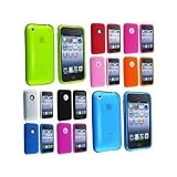 Fosmon Value Pack Case Combo for Apple iPhone 3G / 3GS (8 Textured Silicone Cases + 2 TPU Rubber Skin Cases) - 10 Case Combo