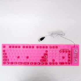 Hello Kitty USB Clavier Flexible Souple Ordinateur