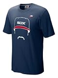 Chicago White Sox Navy Nike Cooperstown Hair-itage Ozzie Guillen Player Tee