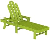 Polywood® Adirondack Chaise Lounge, 37.25 Polywood® Adirondack Chaise Lounge, 37.25