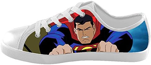 GDOKONW Customize Superman Kid's Canvas Shoes Girls Boys Unisex