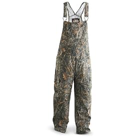 Guide Gear� Twill Bib Overalls Conceal Brown by Guide Gear