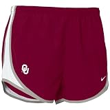 Nike Oklahoma Sooners Crimson Ladies Tempo Shorts
