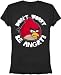 Angry Birds Don't Worry Be Angry Juniors Womens T-shirt